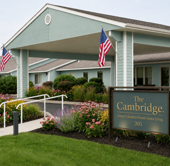 cambridge_exterior_seafoam_final the cambridge senior living building
